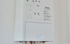 Bild: Zentralheizung fürs Badezimmer